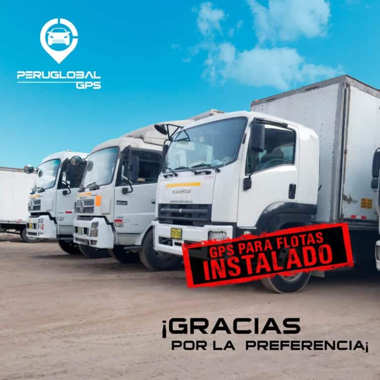 rastreo GPS para camiones - rastreo satelital via GPS para flotas -PERUGLOBAL GPS