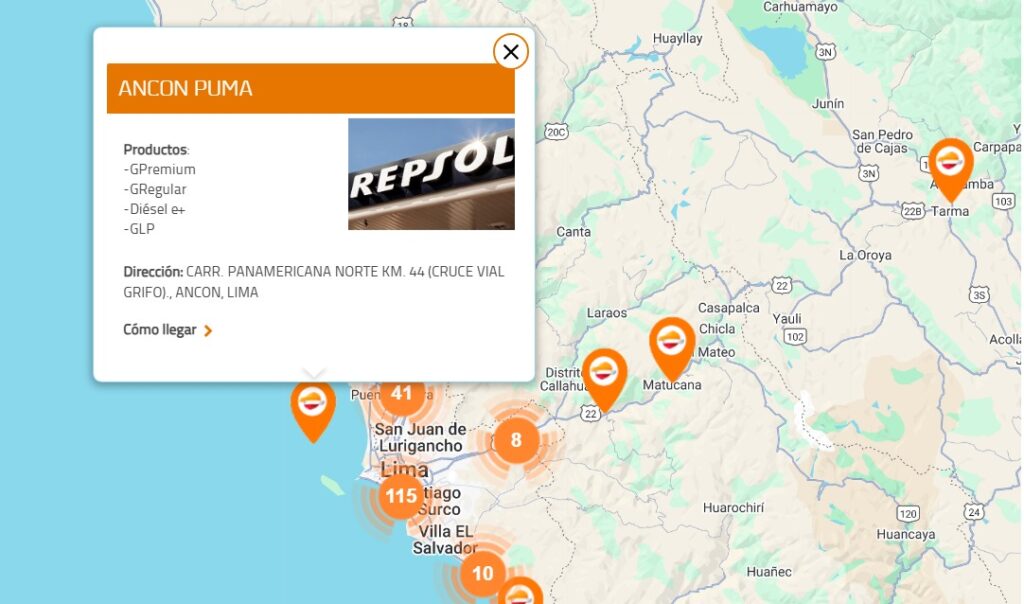 Descubre cómo encontrar grifos cerca de mí fácilmente 4 repsol grifo cerca de mi PERUGLOBAL
